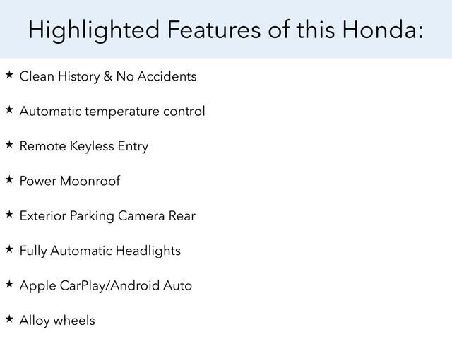 2017 Honda Civic Sedan EX
