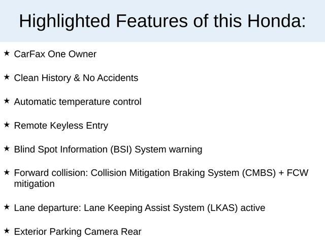 2022 Honda Insight EX