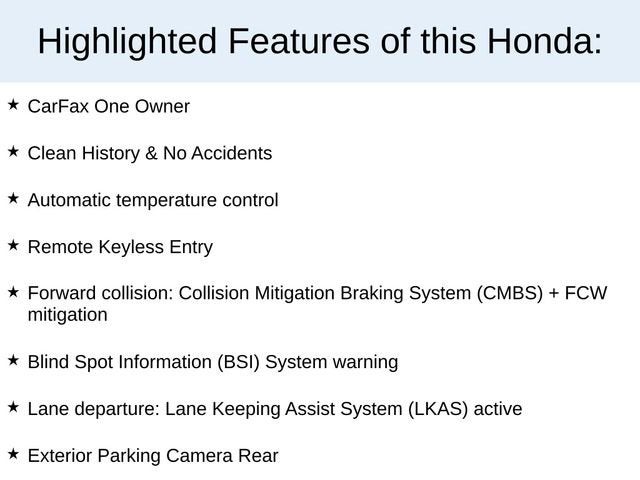 2021 Honda Insight EX