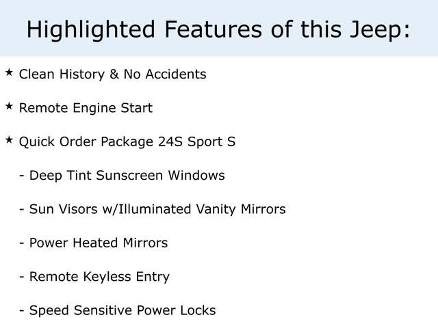 2018 Jeep Wrangler Unlimited Sport