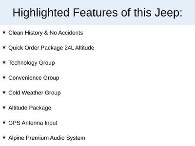 2020 Jeep Wrangler Unlimited Sport Altitude