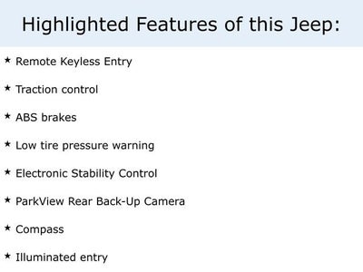 2018 Jeep Cherokee Latitude