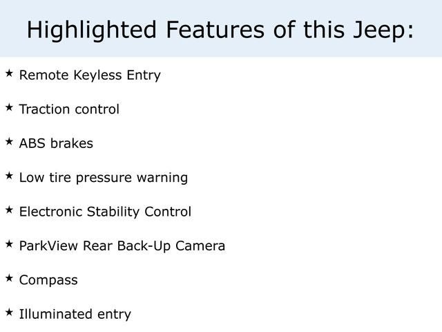 2018 Jeep Cherokee Latitude