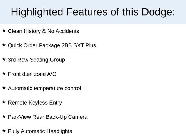 2021 Dodge Durango SXT Plus