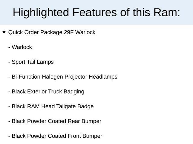 2021 RAM 1500 Classic Warlock