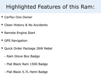 2017 RAM 1500 Rebel