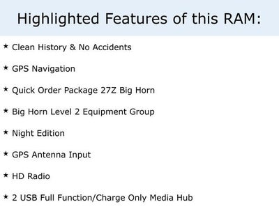 2020 RAM 1500 Big Horn