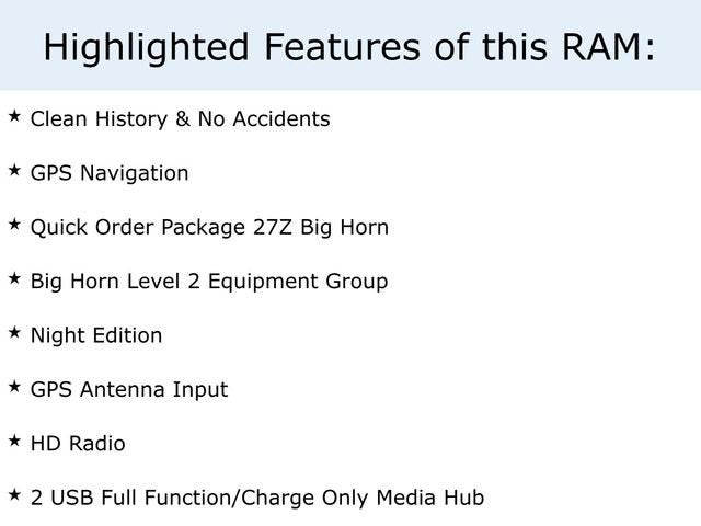 2020 RAM 1500 Big Horn