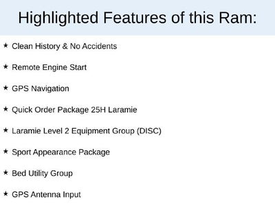 2021 RAM 1500 Laramie