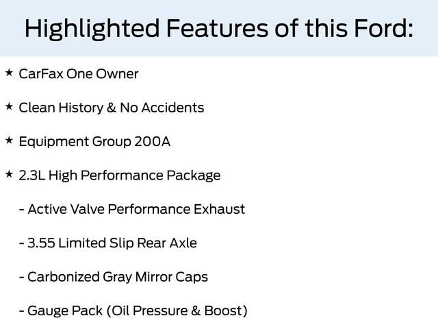 2022 Ford Mustang EcoBoost