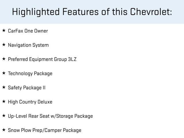 2022 Chevrolet Silverado 2500 HD High Country