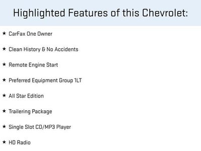 2017 Chevrolet Silverado 1500 LT