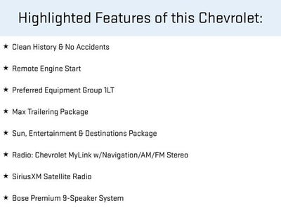 2016 Chevrolet Tahoe LT