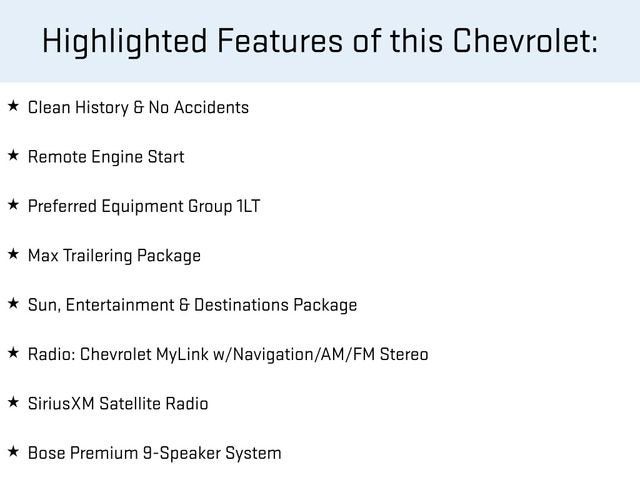 2016 Chevrolet Tahoe LT