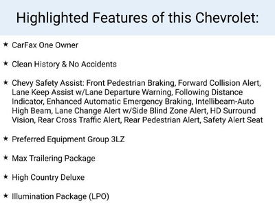2024 Chevrolet Tahoe High Country