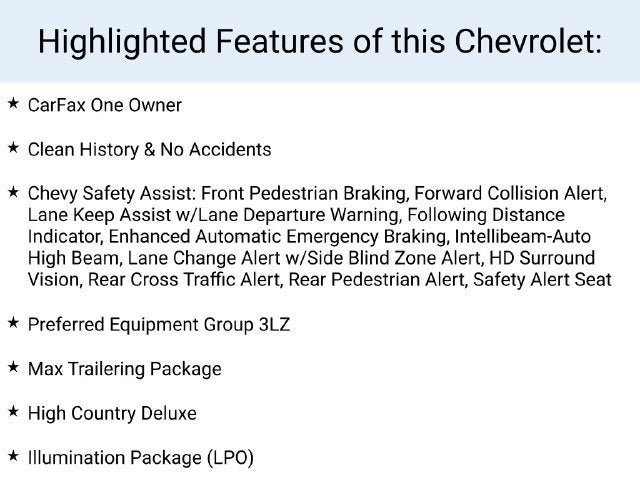2024 Chevrolet Tahoe High Country