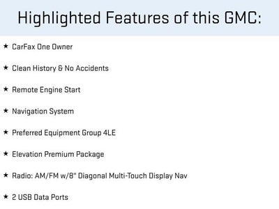 2022 GMC Canyon Elevation