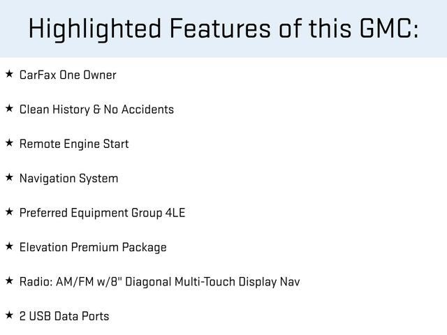 2022 GMC Canyon Elevation