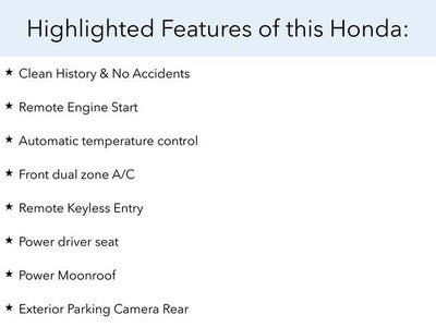 2018 Honda Accord Sedan EX 1.5T