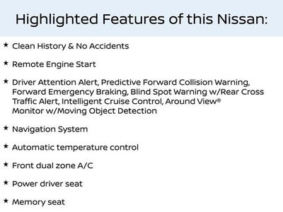 2017 Nissan Maxima Platinum