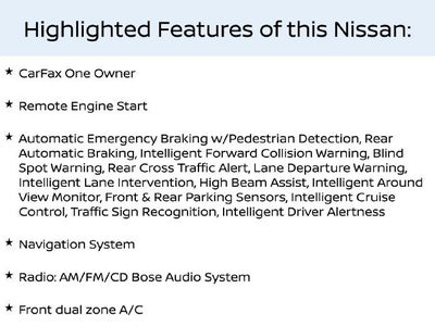 2023 Nissan Maxima Platinum