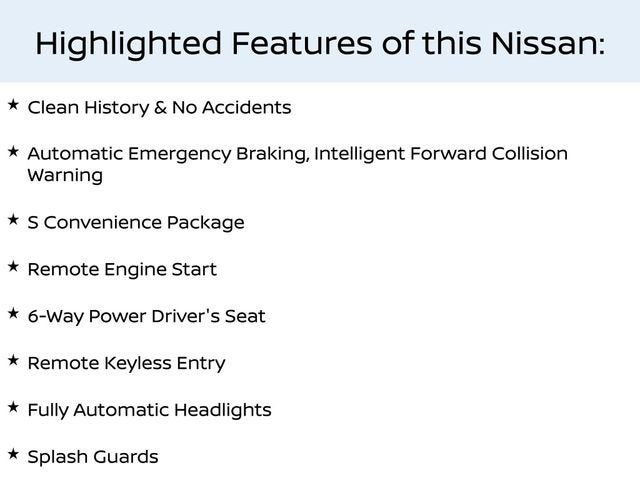 2018 Nissan Altima 2.5 S