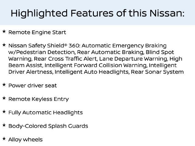 2024 Nissan Altima 2.5 SR