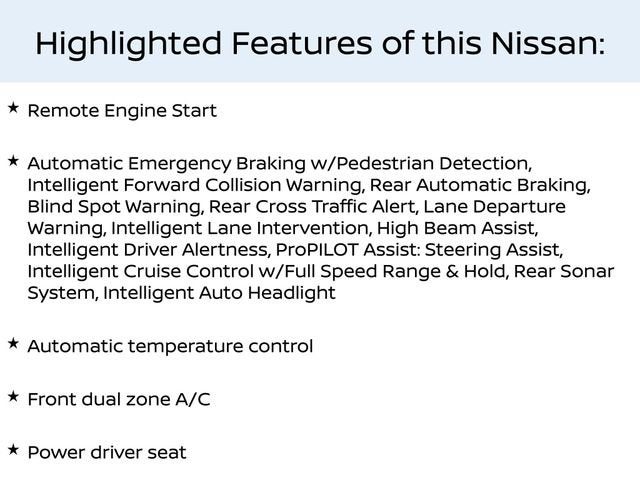 2019 Nissan Altima 2.5 SV