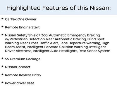 2024 Nissan Altima 2.5 SV