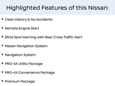 2019 Nissan Titan PRO-4X