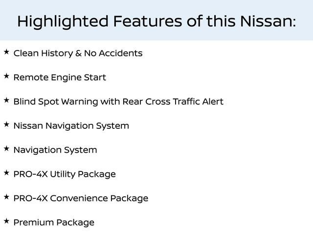 2019 Nissan Titan PRO-4X