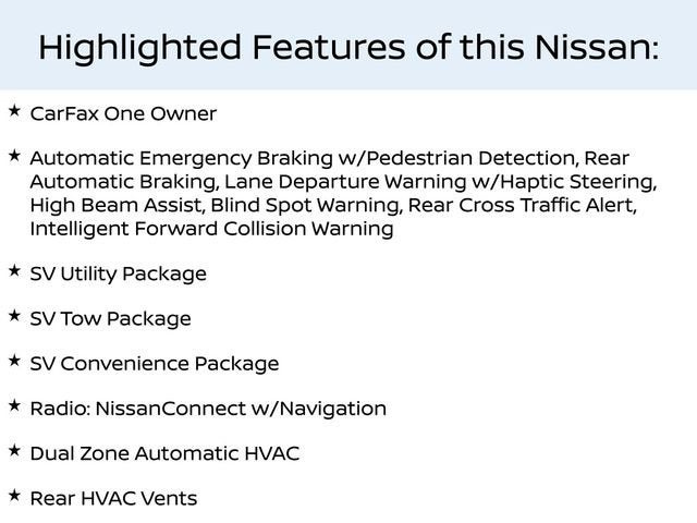 2022 Nissan Titan SV