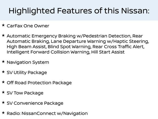 2021 Nissan Titan SV
