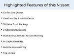 2016 Nissan Frontier SV