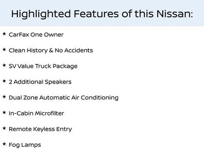 2016 Nissan Frontier SV