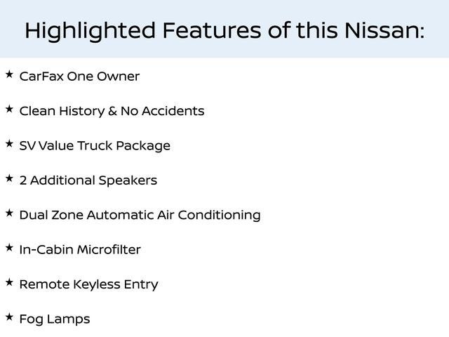 2016 Nissan Frontier SV