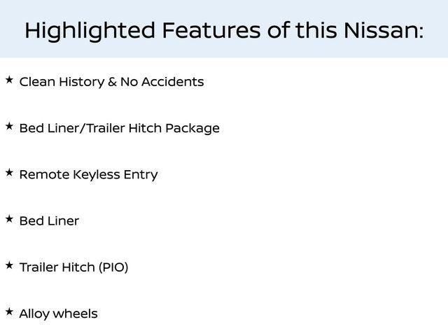 2016 Nissan Frontier S