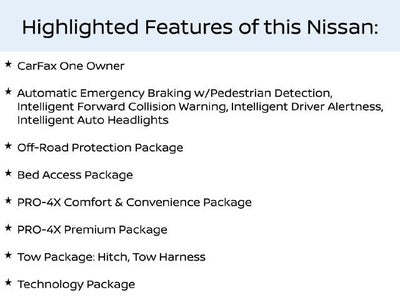 2022 Nissan Frontier PRO-4X