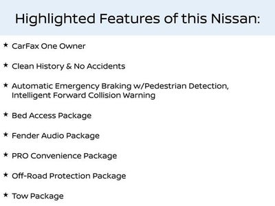 2023 Nissan Frontier PRO-4X
