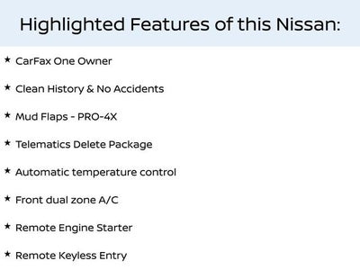 2025 Nissan Frontier PRO-4X