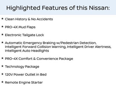 2022 Nissan Frontier PRO-4X