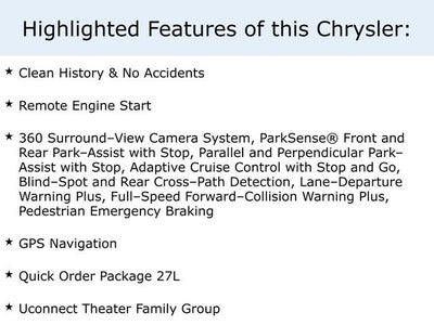 2022 Chrysler Pacifica Touring L