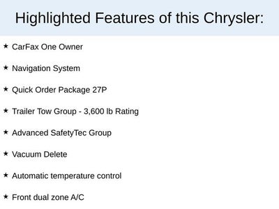 2018 Chrysler Pacifica Limited