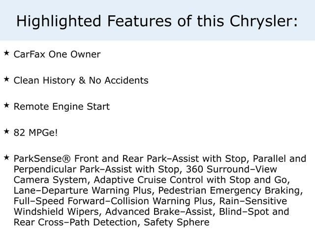 2023 Chrysler Pacifica Hybrid Pinnacle