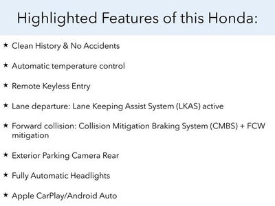 2019 Honda Civic Sedan Sport