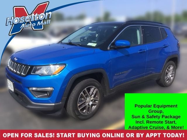 2020 Jeep Compass Latitude w/Sun/Safety Pkg