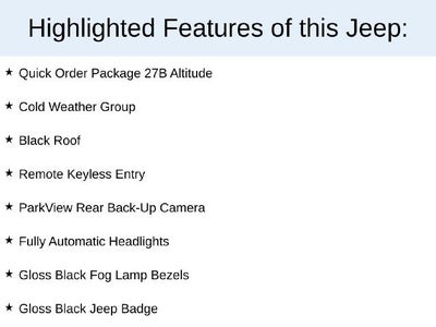 2018 Jeep Compass Altitude