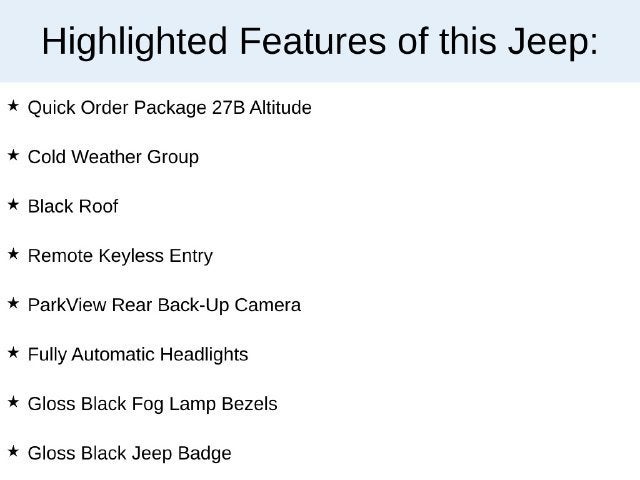 2018 Jeep Compass Altitude