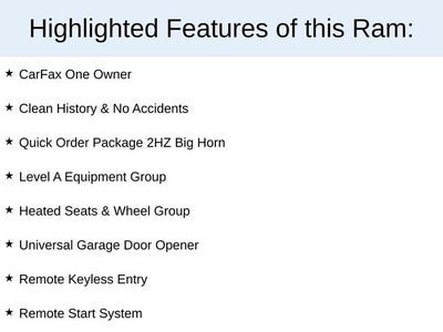 2022 RAM 2500 Big Horn