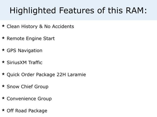 2017 RAM 2500 Laramie
